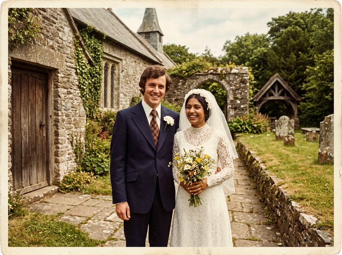 Married Meena at St. Jude’s